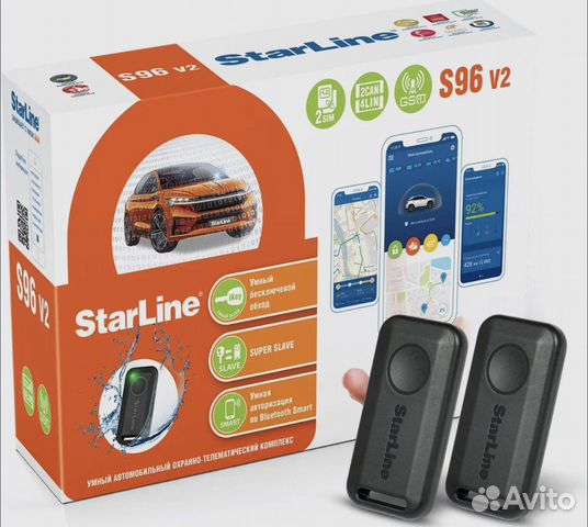 Сигнализация StarLine S96 GSM 2can 4lin