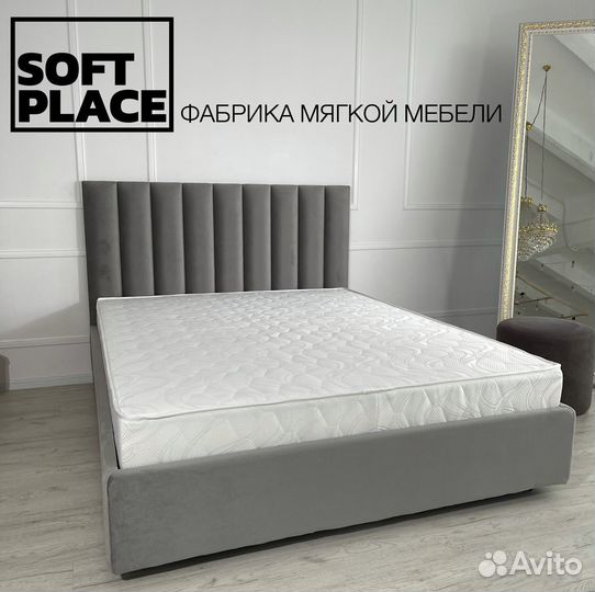 Кровать двухспальная luna с подъемным механизмом