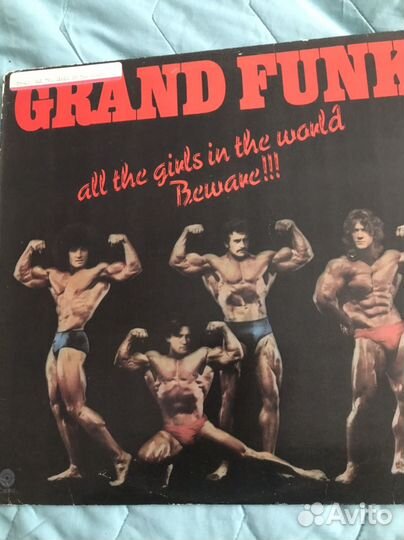 Виниловая пластинка Grand Funk запись 1974 USA