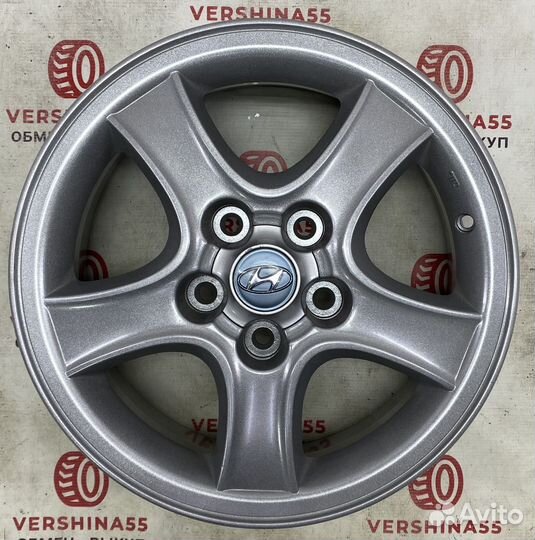 Диски оригинальные Hundai R16 5/114.3 цо 67.1 мм