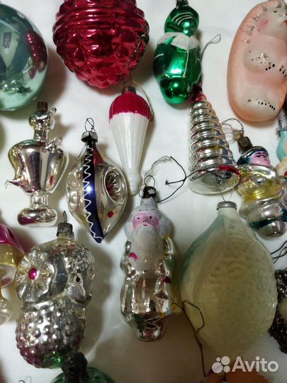 Елочные игрушки СССР