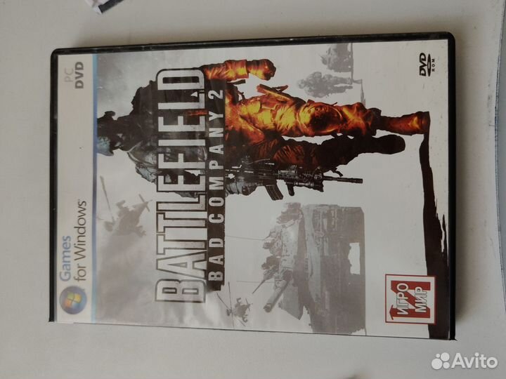Battlefield BAD company 2 Windows диск