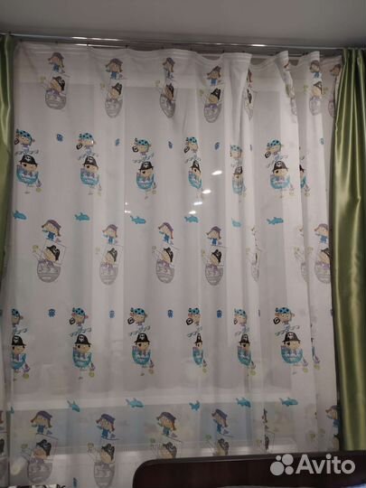 Тюль фототюль с фотопринтом 