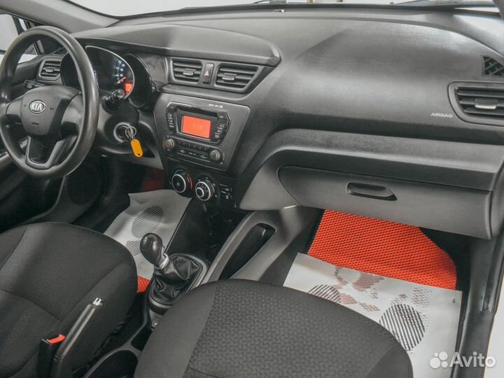 Kia Rio 1.6 МТ, 2013, 158 040 км