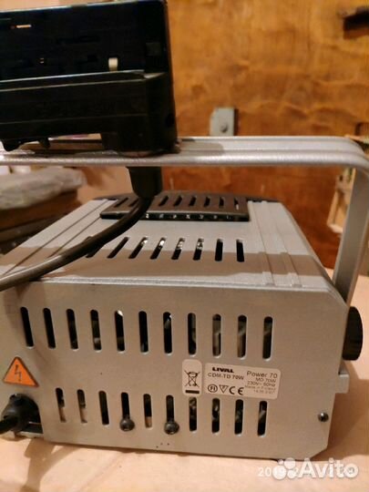 Трековый светильник прожектор Lival CDM TD 70W