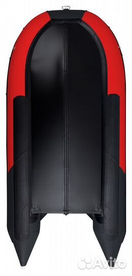 Надувная лодка gladiator C330AL красно/черный