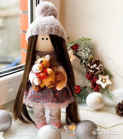 Интерьерная кукла ручной работы