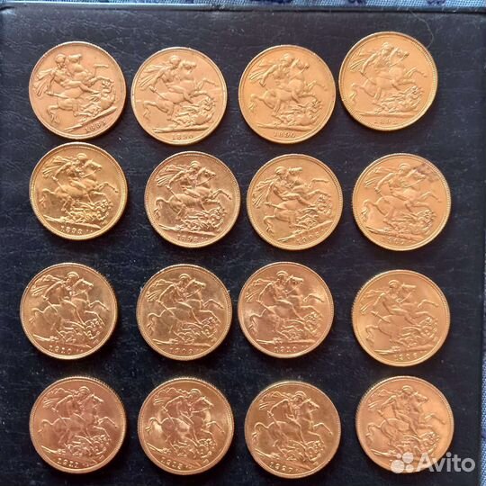 Золотые монеты Соверен