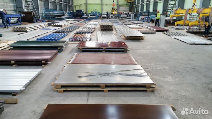 Металлочерепица Монтеррей Люкс шоколад,зеленый мох