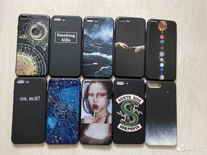 Чехол Стекло на iPhone 7/8 7+/8+