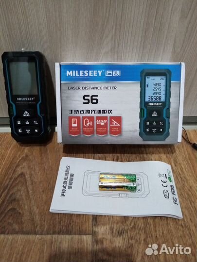 Лазерная рулетка Mileseey S6 40м