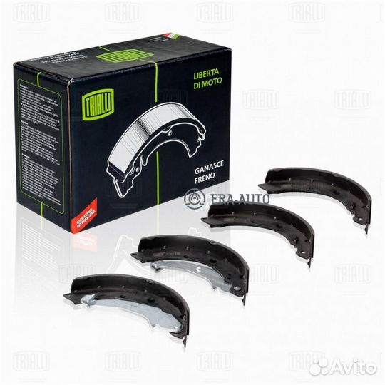 Trialli GF1867 Колодки торм. барабан. зад. VW Polo