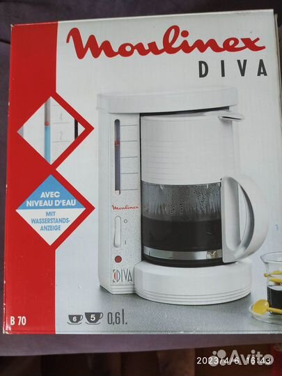 Кофеварка Moulinex Diva B70
