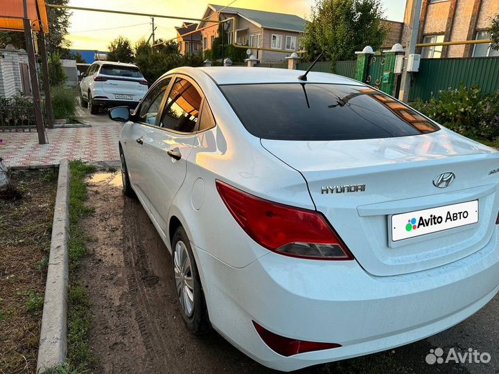 Hyundai Solaris 1.4 МТ, 2015, 176 031 км