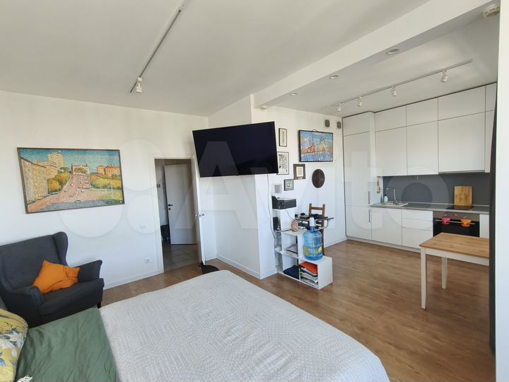 1-к. квартира, 41,4 м², 36/45 эт.