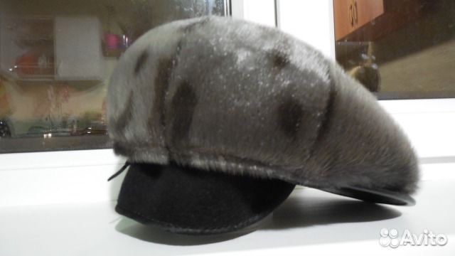 Зимняя кепка из нерпы
