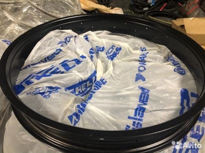 Колеса для фэтбайка сборка