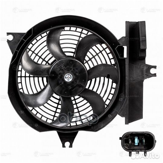 Вентилятор радиатора кондиционера hyundai santa