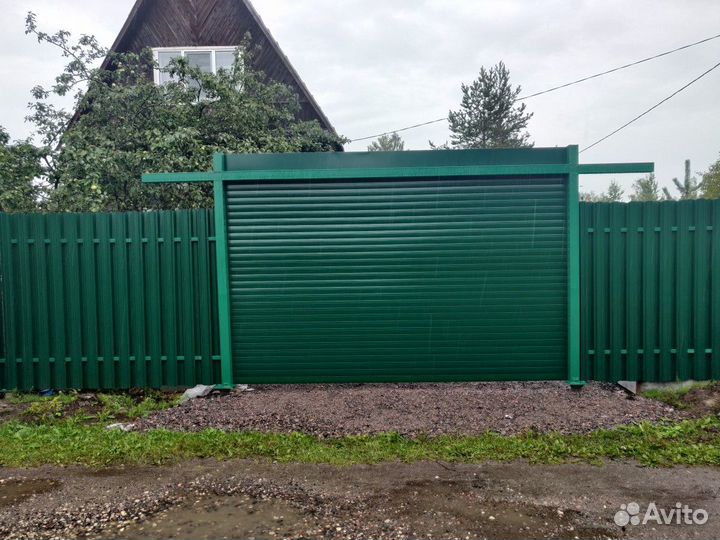 Роллетные ворота Алютех