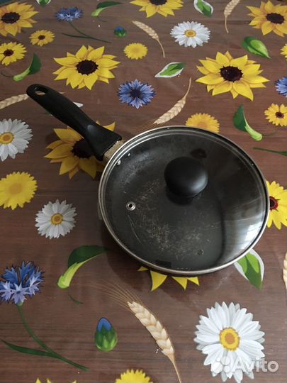 Сковорода с крышкой 18 см