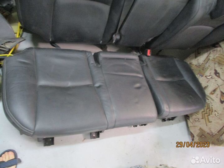 Прадо 150 сиденье заднее кожа