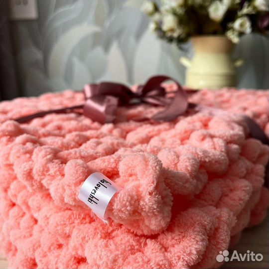 Плед ручной работы