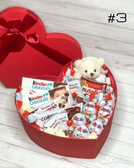 Подарочный набор сладкий сердце