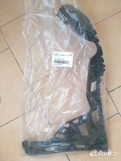 Кронштейн крепления заднего бампера vw polo седан