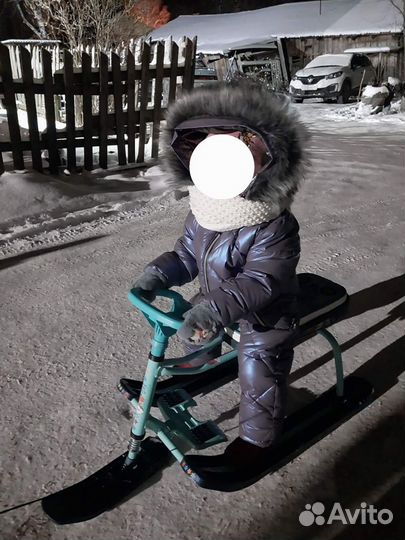 Детский снегокат бу