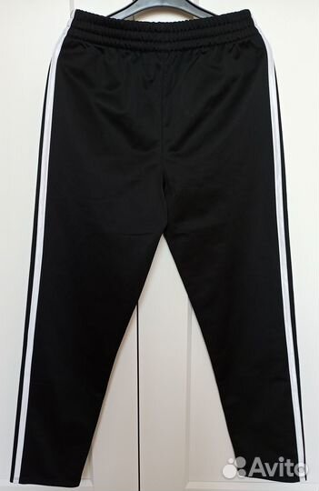 Черные спортивные брюки adidas, унисекс, рост 134