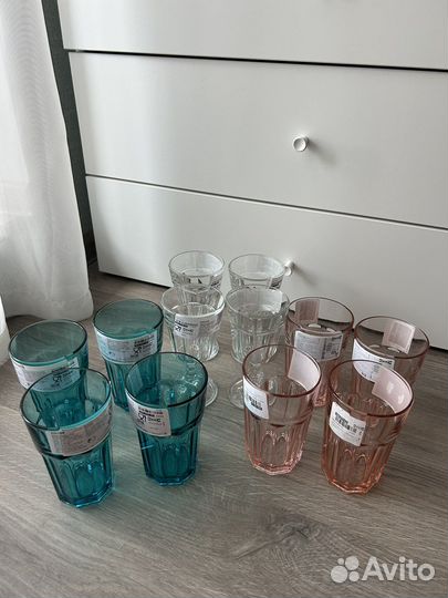 Стаканы бокалы икеа Покал IKEA pokal новые