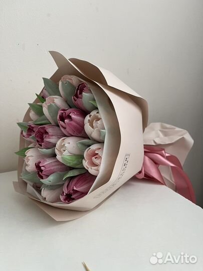 Букет тюльпанов из зефира