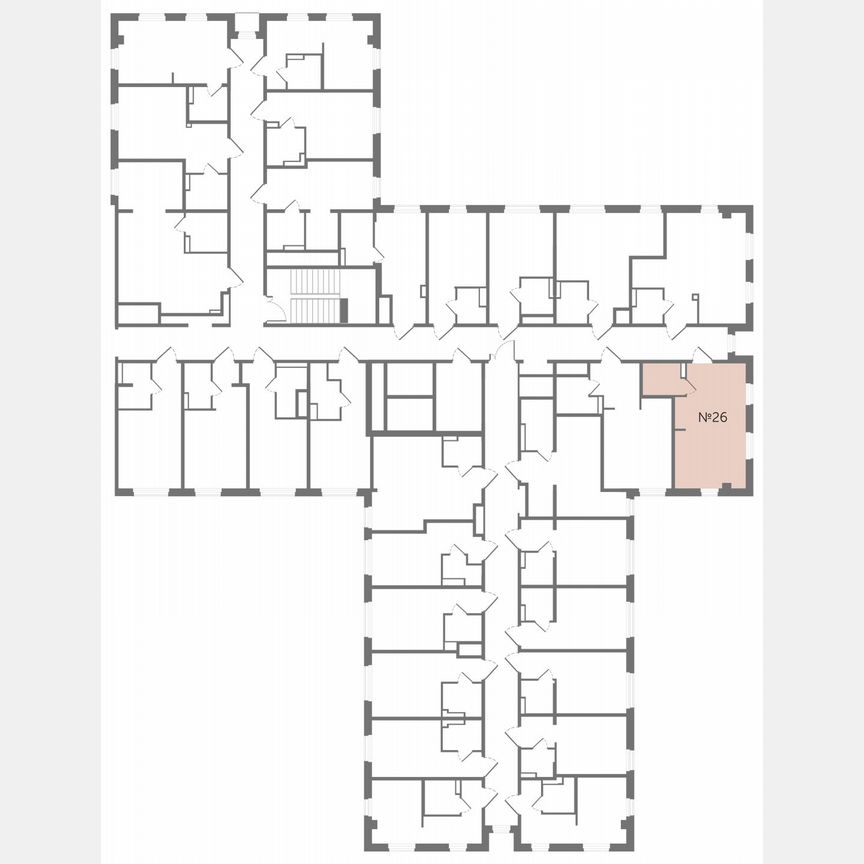 Апартаменты-студия, 28,4 м², 3/13 эт.