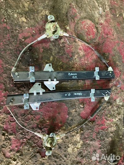 Ланос сенс передний механический стеклоподъемник