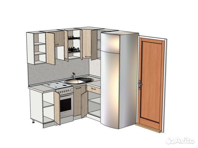 Кухня угловая