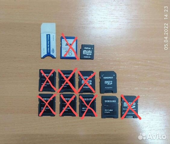 Переходник (адаптер) для карты памяти MicroSD в SD