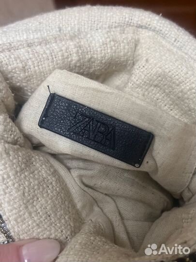 Твидовая сумка из бисера Zara