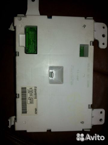 Дисплей субару