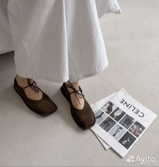 Туфли замшевые 2025