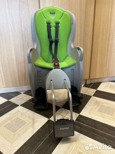 Велокресло hamax kiss новое
