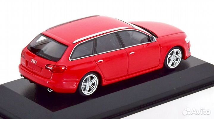 1/43 Audi RS6 C6 Avant Minichamps Ауди рс6 2008 LE
