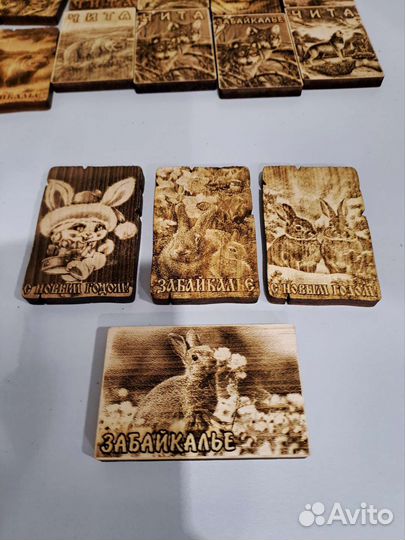 Изделия из кедра, сувениры, подарки, поделки, магн