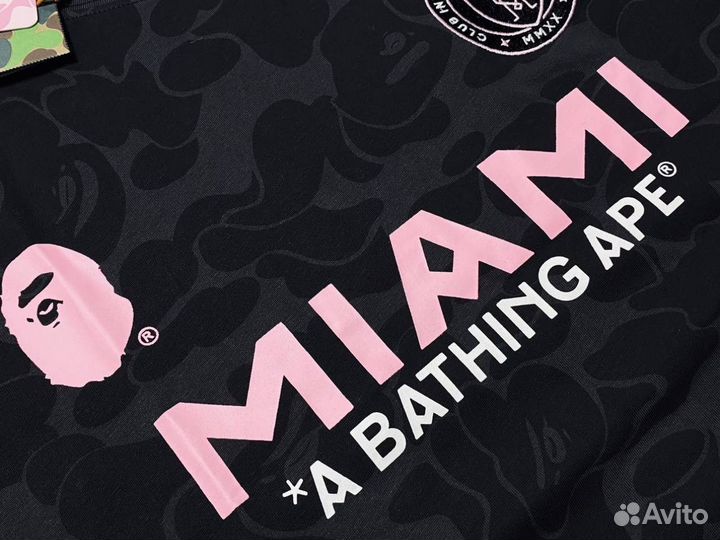 Футболка bape inter miami