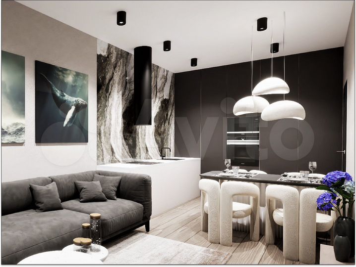 2-к. квартира, 56,4 м², 14/17 эт.