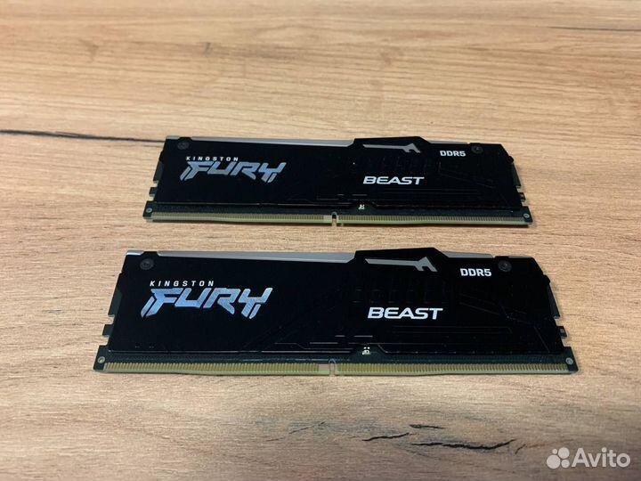 Новая Kingston Fury Beast 16GB DDR5