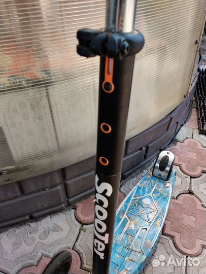 Самокат детский трехколесный бу