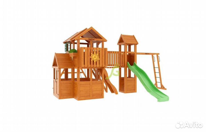 Игровая площадка уличная Клубный домик Макси