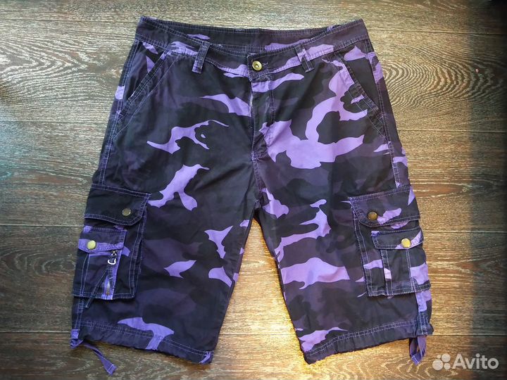 Шорты-карго iSurvivor (Фиолетовые)