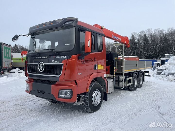 Shacman (Shaanxi) X3000 с КМУ, 2024