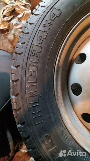 Колеса с дисками на ниву